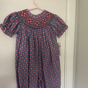 Smocked Jumpsuit - Toddler - 24M